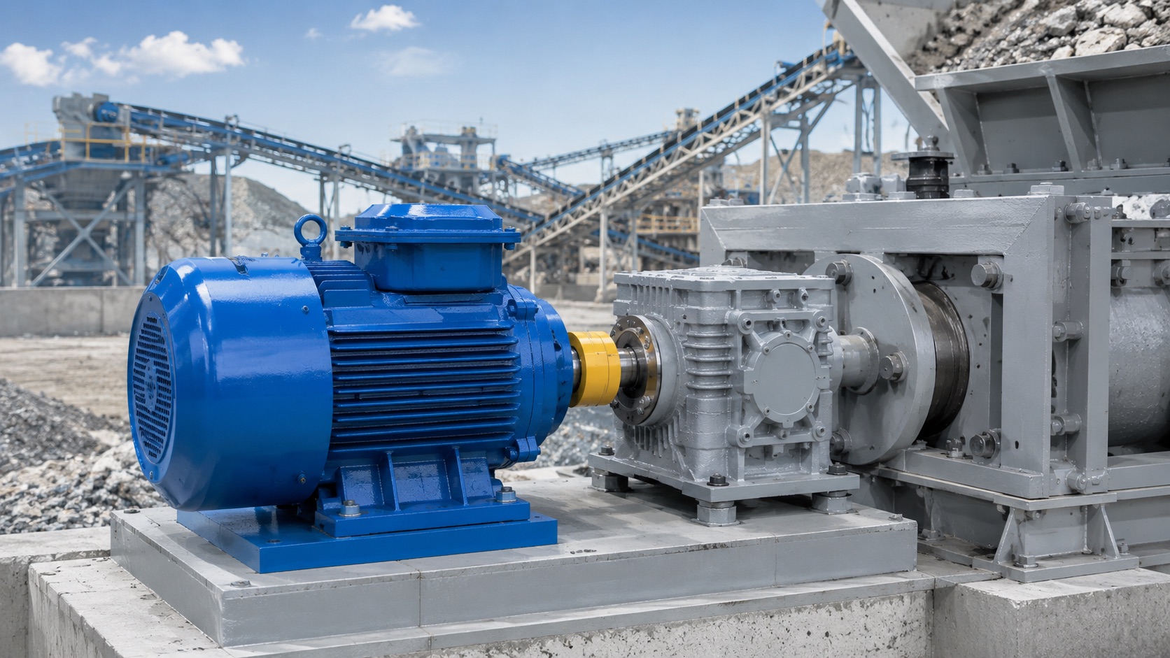 Electric Motors for Mining Equipment Applications